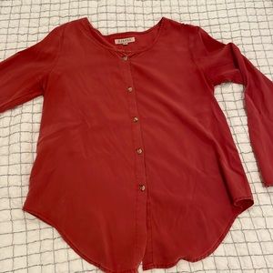 Dusty red blouse